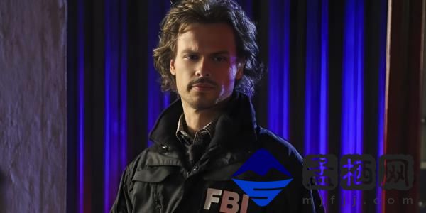 Matthew Gray Gubler as Spencer Reid looking serious in the original Criminal Minds