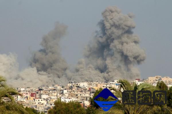 Smoke billows after an Israeli strike on a village near the southern Lebanese city of Tyre on September 29, 2024.