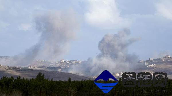 Smoke rises following Israel