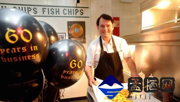 Duncan Lennox at Jackie Lennox take-away on Bandon Road, Cork, when it celebrated 60 years in business. Picture Denis Minihane. 