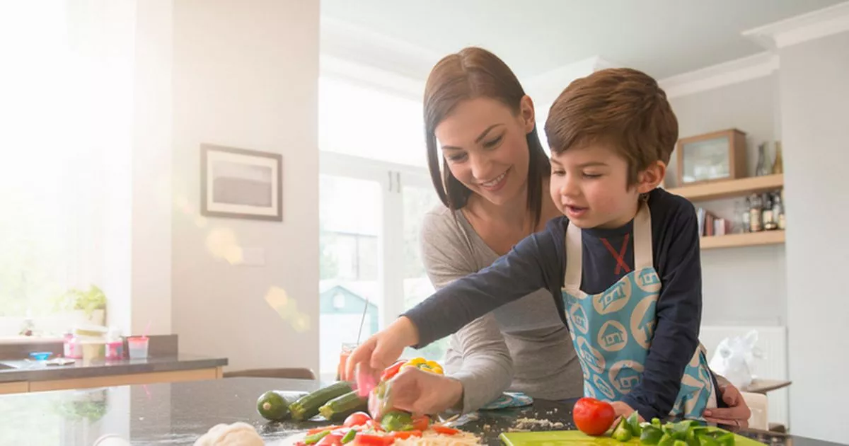 妈妈的健康皮塔饼披萨食谱是完美的幼儿和年幼的孩子